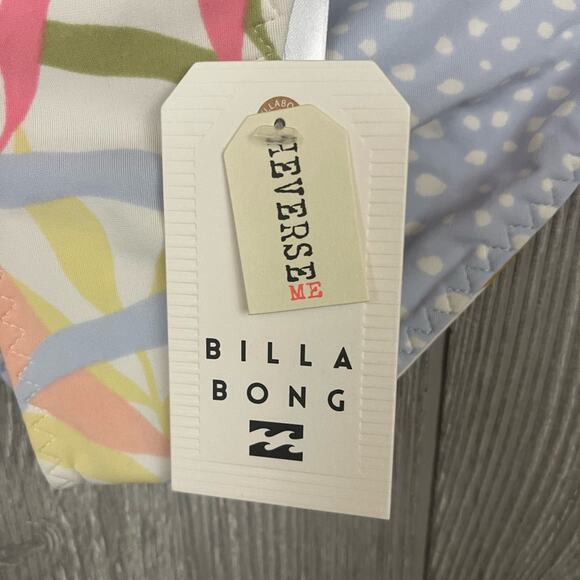 Billabong Lowrider Reversible Bikini Bottom in Tropical Jungle Size S NWT - Picture 10 of 12